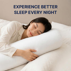 VINARUBBER Wholesale OEM/ODM 100% Polyester Filling Long Body <b>Pillow</b> with Breathable Tencel Cover Vinacloud F06 - Product Image 4