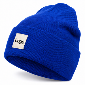 Bonnet en tricot avec détails de patchwork, vente en gros pour les détaillants de mode américains, marque privée, approvisionnement direct usine - Product Image 6