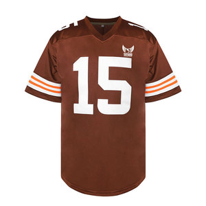 Maillot de football américain de style actuel, faible MOQ, vêtements de sport, maillot de football américain à vendre - Product Image 1