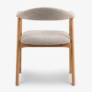 Silla de Comedor Moderna de Madera de Teca Sólida con Asiento Tapizado, Estilo Escandinavo, Muebles para Restaurante, Cafetería, Hotel, Venta al Por Mayor - Product Image 4