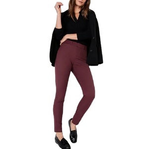 Nuovi Pantaloni da Donna per l'Autunno, Eleganti Pantaloni Formali da Ufficio con Tasche, Modello Dritto per Ragazze, Super Qualità da Fornitore BD - Product Image 1