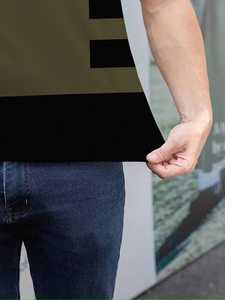 Nuevo Conjunto Deportivo de Verano para Hombre, Estilo Hip Hop, 100% Algodón, Corte Regular, Casual, Sólido, Transpirable y Ligero - Product Image 3