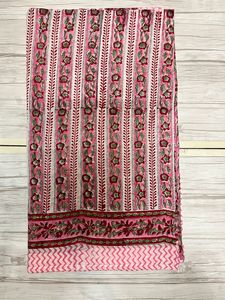 Indian Handmade Colorful Hand Block Print Cotton Scarf <b>Wrap</b> <b>Sarong</b> for Women Wholesale Supplier Custom Printed - Product Image 2