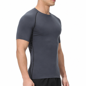 Camiseta de Gimnasio de Alta Calidad para Hombre, Tela Suave, Ropa Deportiva, Producción OEM ODM, Camiseta de Ejercicio para Hombre, Transpirable, de Secado Rápido, Camiseta de Fitness - Product Image 5