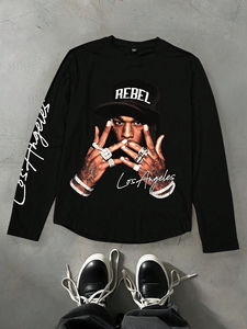 T-shirt Homme Grande Taille Personnalisé de Haute Qualité à Faible MOQ, Impression de Marque, Coton Vierge, Coupe Oversize, OEM, Vente en Gros, Streetwear - Product Image 6