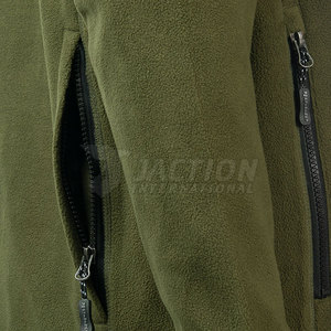 Vente flash sur les vestes en polaire personnalisées, design sur mesure, logo personnalisé, veste d'hiver fabriquée au Pakistan - Product Image 5
