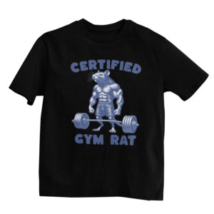 T-shirt de sport pour homme, manches courtes, imprimé, jersey en coton, col rond, coupe classique, respirant, écologique, pour la gym et le fitness. - Product Image 4