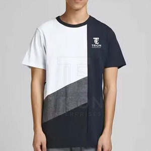 Camiseta para Hombre Talla Grande Más Popular del 2026, Camiseta Personalizada de Nuevo Estilo para Hombre, Cuello Redondo, Último Diseño, Precio al por Mayor - Product Image 2