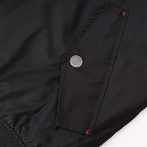 Nouvelle conception 2026 – Blouson bomber pour homme en gros, haute qualité, personnalisé, pour l'hiver, vêtement décontracté, services OEM - Product Image 5