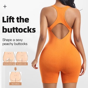 Nouvelle Arrivée Combinaisons de Yoga Décontractées Taille Haute pour Femmes, Qualité Supérieure, Séchage Rapide, Tricotées, Sans Manches - Product Image 4