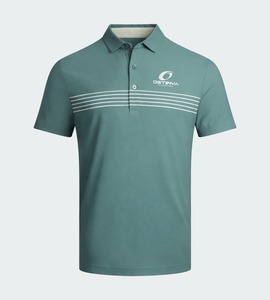 Chemises à manches courtes pour hommes, décontractées, streetwear d'été, respirantes, séchage rapide, teintes unies, usage quotidien, 100% polyester - Product Image 5