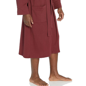 Bata de Baño para Hombre, Personalizada, Transpirable, Ecológica, de Poliéster/Algodón, Sin Costuras, Antiarrugas, de Alta Calidad, Último Diseño, Gran Venta - Product Image 5