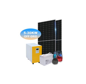 Sistema Híbrido de Almacenamiento de Energía Solar, Conjunto Completo de 10KW, 20KW, 30KW, 40KW, 50KW, 60KW, 70KW, 80KW, 90KW, 100KW con WiFi - Product Image 1