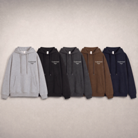 Sweat-shirt à capuche unisexe surdimensionné en molleton épais, 5 couleurs, logo personnalisé, streetwear décontracté