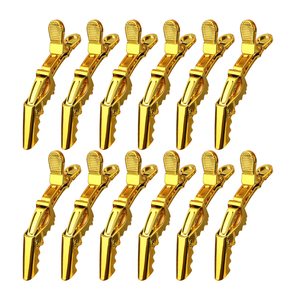 Pinces à cheveux en plastique personnalisées avec logo, pinces crocodile pour coiffure, pinces de sectionnement pour femmes, outils de coiffage alligator - Product Image 6