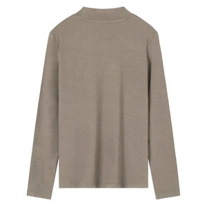 T-shirt à manches longues personnalisé, impression numérique, col montant, manches longues, style universitaire pour hommes et femmes - Product Image 4