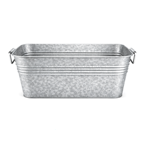 Pot de fleurs Headway Crafts pour décoration intérieure et extérieure - Rectangulaire Gris - 7 pouces - Product Image 2