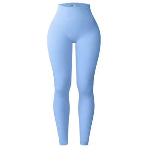Leggings de luxe pour femmes, leggings de créateur, leggings personnalisés avec logo, leggings décontractés pour l'entraînement, pantalons push-up, vente en gros - Product Image 2