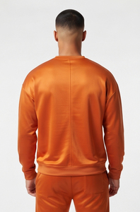 Men Crew Neck Printed Sweatshirt And Jogger <b>Set</b> 100% Polyester Fleece Printed Sweat Suit Men's 350gsm Polyester Sweat Suits Men - Product Image 3