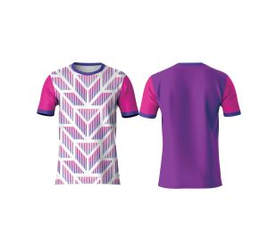 T-shirt de sport uni à manches courtes par sublimation, 210g, 100% polyester jersey, écologique, séchage rapide, respirant, pour commandes en gros - Product Image 1