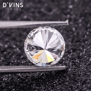 D'vins Jewels Diamant cultivé en laboratoire 100% CVD, taille 4 carats, couleur D, pureté VS, taille brillant ronde, diamant non monté, Surat - Product Image 5
