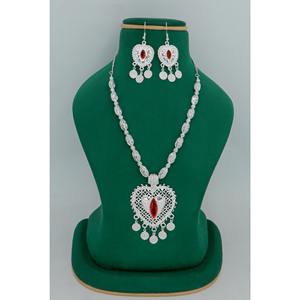 ชุดเครื่องประดับสร้อยคอและต่างหูทรงกลมแบบชาติพันธุ์ ทำจากโลหะผสมชุบเงิน แรงบันดาลใจจากแฟชั่นแอฟริกัน อาหรับ และฝรั่งเศส - Product Image 2