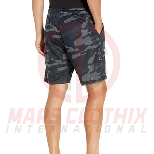 Gym Workout Fitness Sports Custom Logo Men Mesh Shorts Gym Basketball Athletic Streetwear Casual Mesh Men's Shorts - Product Image 2