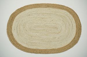 Braided Jute <b>Oval</b> <b>Rug</b> Handmade Natural Fiber Wholesale for Living Room Bedroom Home Decor - Product Image 2