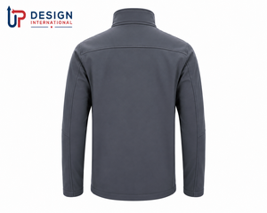 Veste softshell pour homme personnalisée, imperméable, coupe-vent, doublée de polaire, pour la randonnée en plein air, vêtements de travail, avec impression de logo - Product Image 2