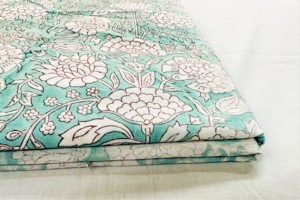 Tela JaipurblockprintArt Estampada a Mano con Bloques, 100% Algodón Puro, Diseño Étnico Indio, Ecológica, para Ropa y Bolsos - Product Image 2