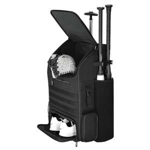 Bolsa de Equipo de Béisbol al por Mayor con Ruedas, Mochila de Poliéster de Gran Capacidad, Compartimento para Bate y Zapatos - Product Image 5