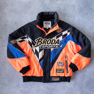 High Quality OEM Racing Bomber <b>Jacket</b> Vintage Streetwear Motorbike Embroidered Cotton Breathable Spring <b>Summer</b> Autumn Winter All - Product Image 4