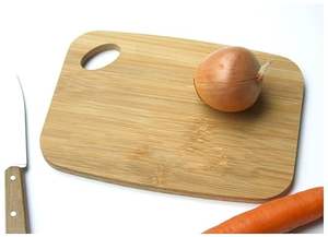 เขียงไม้ไผ่พรีเมียม ทนทาน ขนาดเล็ก พร้อมด้ามจับ สำหรับหั่นผลไม้ ผัก ชีสในครัว - Product Image 2