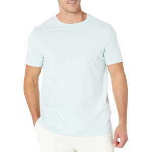 Camisetas de Hombre de Diseño Premium 2026, Corte Cuadrado, Logotipo Personalizado, Manga Corta, Venta al Por Mayor, Tejido Personalizado, Teñido Liso - Product Image 1