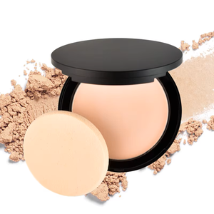 Poudre compacte professionnelle OEM à fini mat, vente en gros, marque privée, poudre pressée légère absorbant l'excès de sébum pour le maquillage du visage - Product Image 2