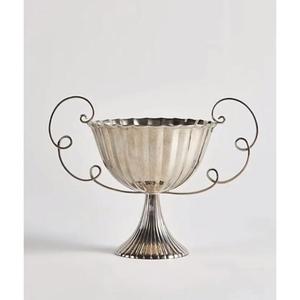 Frutero de acero inoxidable de alta calidad con base de pedestal, tazones decorativos para centro de mesa, apto para lavavajillas. - Product Image 2