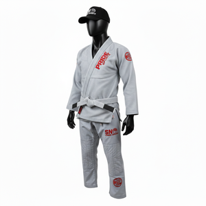 Traje de Jiu Jitsu Personalizado de Alta Calidad, Uniforme de BJJ Transpirable, Ligero y de Secado Rápido para Entrenamiento y Competencia, OEM Martial - Product Image 3