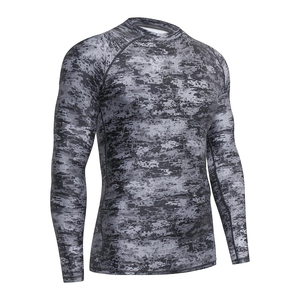 Premium Mens Rash Guard Full Sleeve Durable <b>Athletic</b> Sportswear Manufacturer Wholesale Supply - Product Image 1