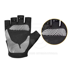 High Quality Half Finger Neoprene Fitness <b>Gloves</b> with Lace-Up Closure Breathable Design for Gym Workout & <b>Weight</b> Lifting-Unisex - Product Image 4