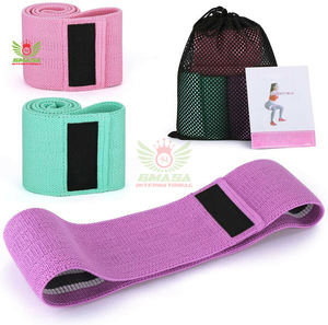Set de Bandas de Resistencia para Entrenamiento de Cadera para Mujeres, Bandas Elásticas Anchas Antideslizantes para Ejercicios de Glúteos, de Poliéster Resistente - Product Image 3