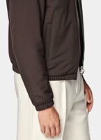 Veste en toile enduite unisexe, minimaliste, d'hiver, à fermeture éclair, réversible, avec capuche et doublure en polaire |   Haute qualité, personnalisable, léger