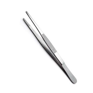 Pinzas de Disección de Titanio Ligeras, Rectas, con Mordazas Serradas Longitudinalmente, 24 cm, Instrumento Quirúrgico con Certificación CE, Hermann - Product Image 1