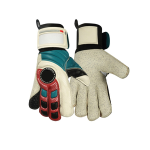 Gants de gardien de but de football de pointe avec personnalisation disponible, paume en latex pour une meilleure adhérence, protection des doigts avec picots, gants de gardien de but de football - Product Image 6