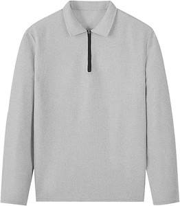 Conjunto Deportivo de 2 Piezas con Cierre Completo para Hombre, Traje Deportivo para Entrenamientos de Invierno - Product Image 5