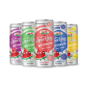 Sandía espumosa con jugo de limón 250ml 24 latas/cartón Marcas de refrescos sin azúcar Fábrica de Nawon en Vietnam Muestra gratis - Product Image 6