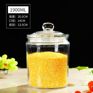 Vente <span class=keywords><strong>en</strong></span> gros de <span class=keywords><strong>grand</strong></span> <span class=keywords><strong>bocal</strong></span> <span class=keywords><strong>en</strong></span> <span class=keywords><strong>verre</strong></span> contemporain de qualité alimentaire 1 2 <span class=keywords><strong>5</strong></span> 10 20 <span class=keywords><strong>litres</strong></span> <span class=keywords><strong>bocal</strong></span> de garde-manger à large ouverture couvercle hermétique pour la cuisine - Product Image 4