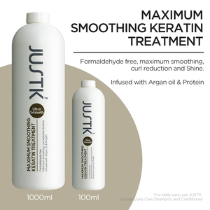 JUSTK Traitement Lissant Professionnel à la Kératine Maximale Protéine de Lissage pour Cheveux - Product Image 5