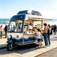 Chariot de friteuse à donuts facile à nettoyer avec station de glaçage, cafetière et chauffe-café pour les services de matin en pleine heure de pointe