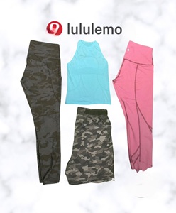 Lots de vêtements d'occasion Lululemo, articles de seconde main de marques variées, provenant du Royaume-Uni/États-Unis/Europe, idéal pour la revente, articles très demandés et populaires. - Product Image 1