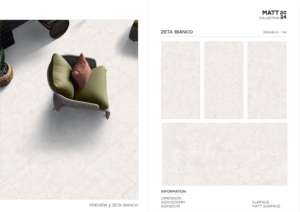 Azulejo de Porcelana Grand Matt 600x1200, Formato Grande, Superficie Premium, para Pared y Suelo, Diseño Moderno para Interiores y Exteriores - Product Image 2